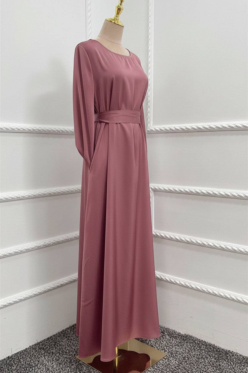 Soft Satin Abaya
