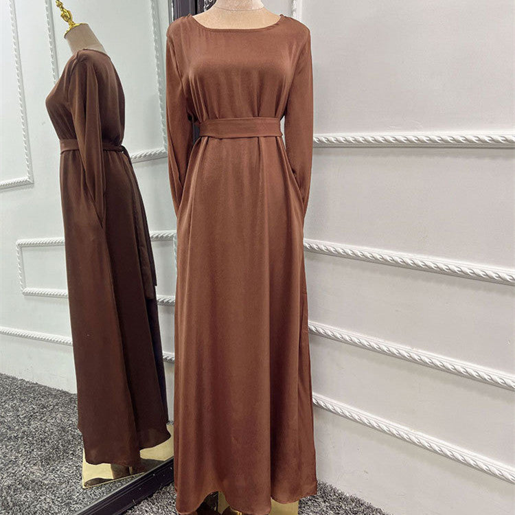 Soft Satin Abaya