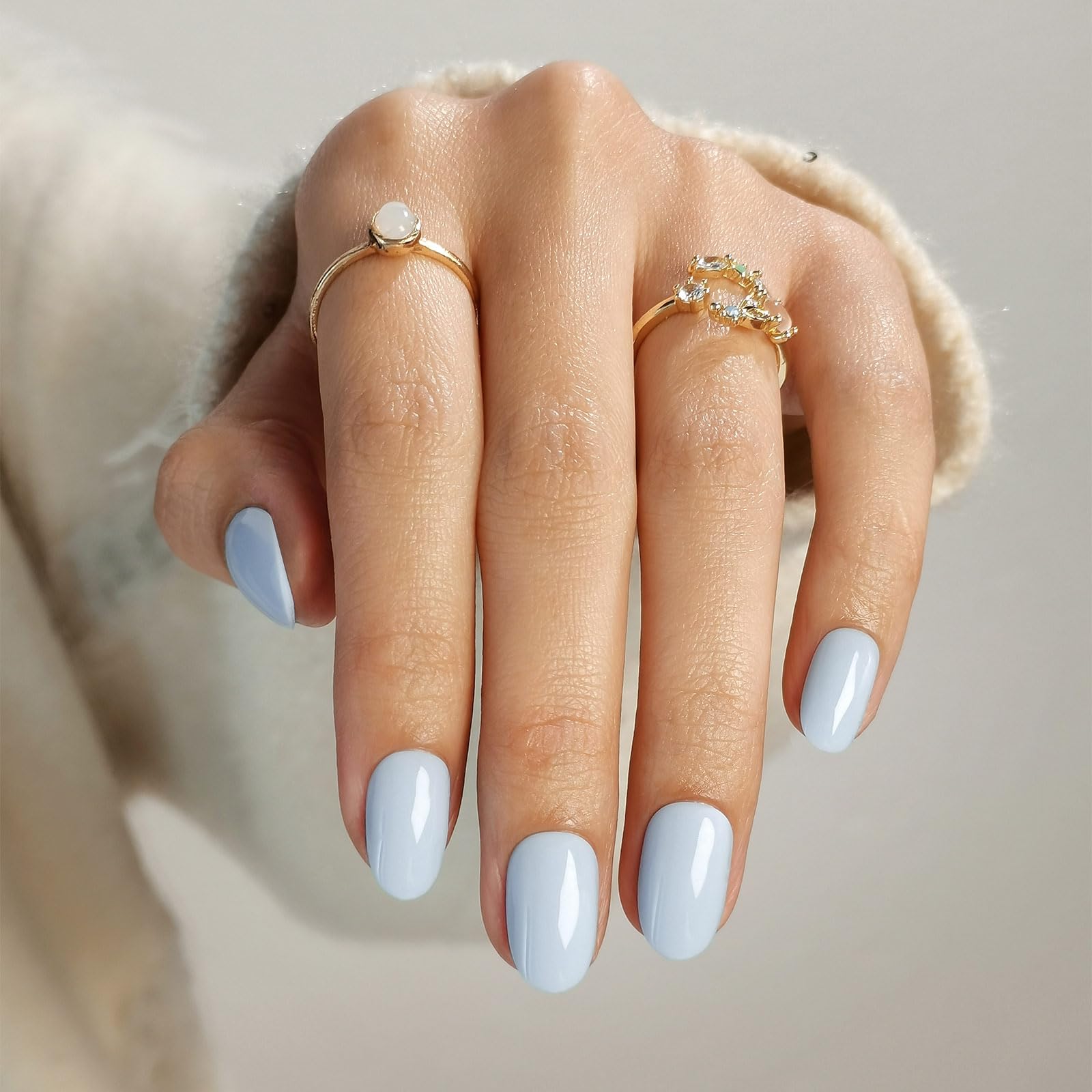 Periwinkle Soft Gel Press-On Nails