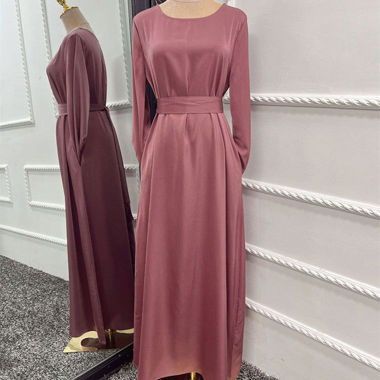 Soft Satin Abaya