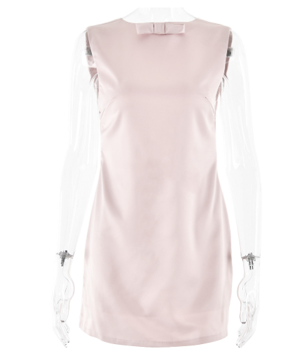 Luxe Bow Slip Dress