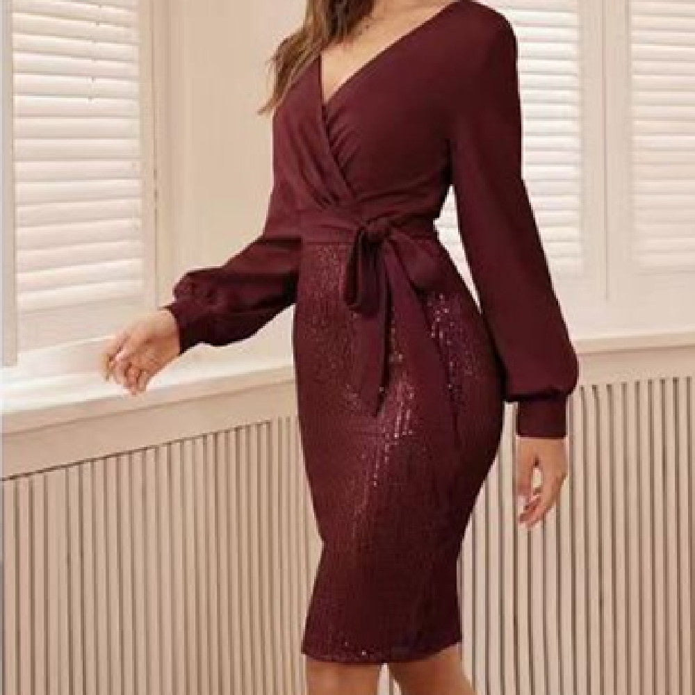High-end Off-the-shoulder Fishtail Evening Dress