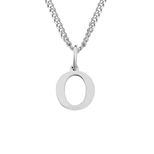 14K Initial Letter Necklace