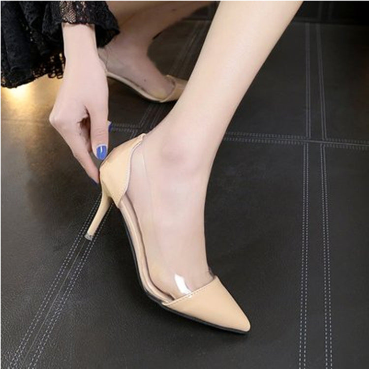 Chic Pointed Toe Mary Jane Heels