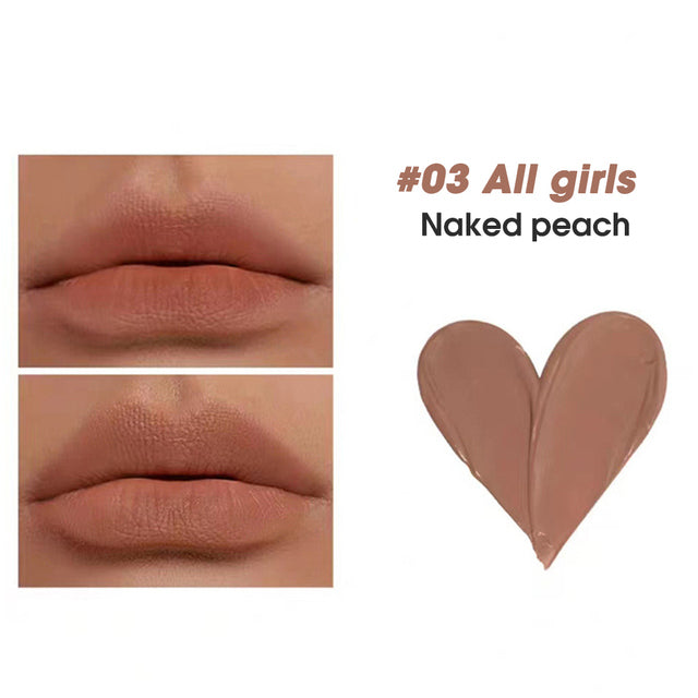 MYHO Velvet Matte Heart Lip Gloss
