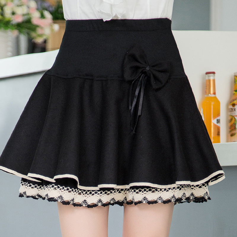 Flirty Flounce Lace Skirt