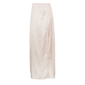Fashion Satin High Waist Flattering Sheath Skirt