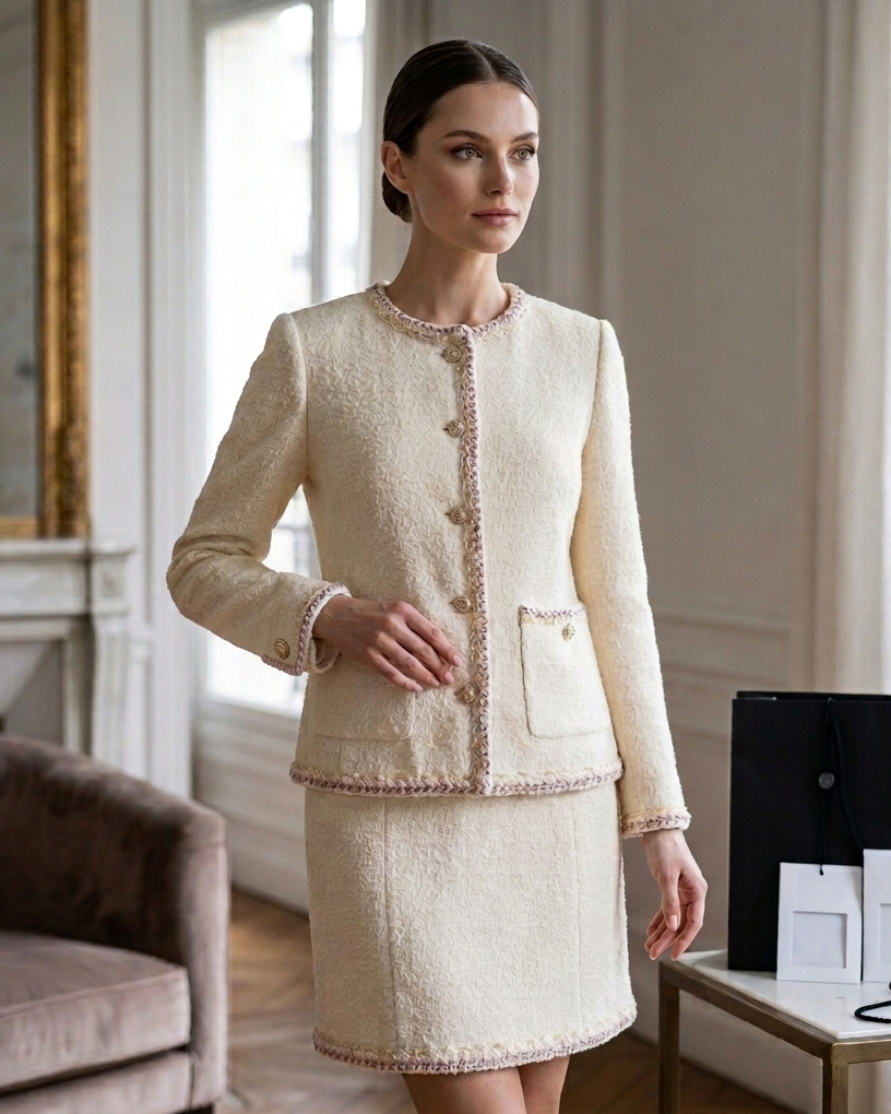 The Kensington Tweed Structured Jacket