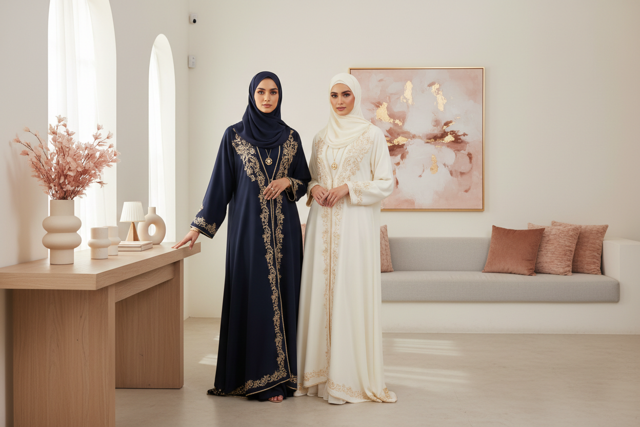 Abaya Duo Editorial