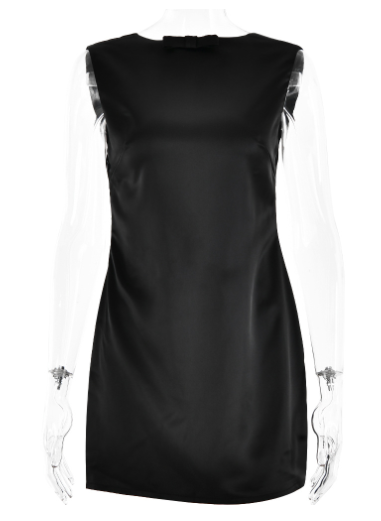 Luxe Bow Slip Dress