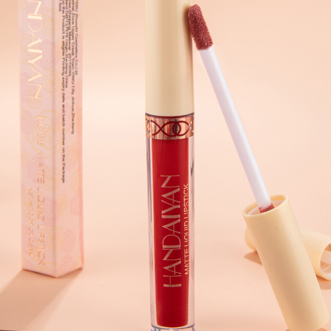 1pc Han Daiyan 12 Color Matte Velvet Liquid Lipstick