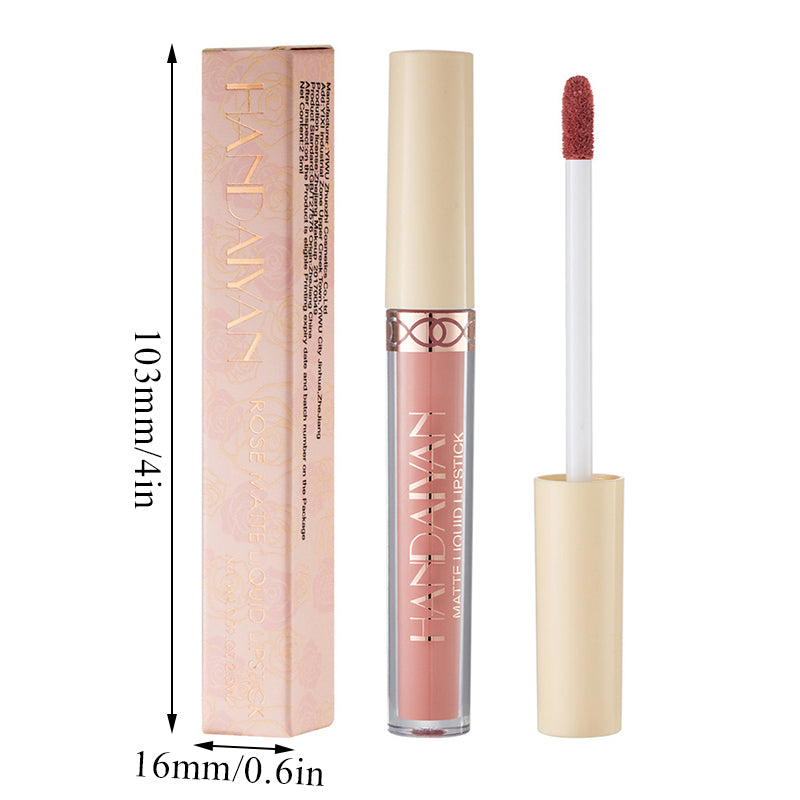 1pc Han Daiyan 12 Color Matte Velvet Liquid Lipstick