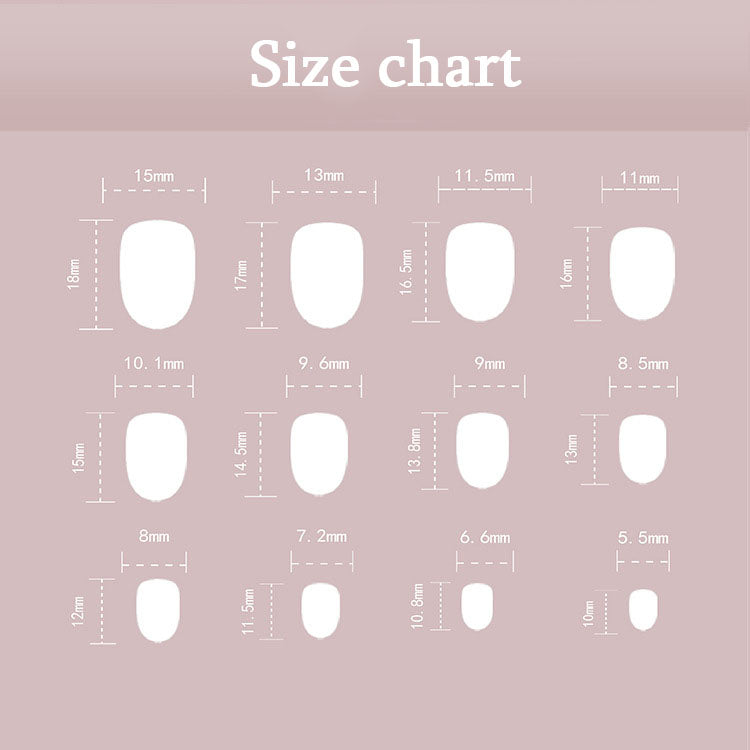 Silver Stardust French Press-On Nails