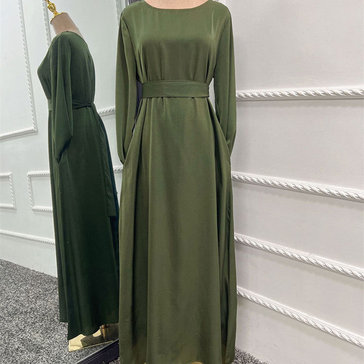 Soft Satin Abaya
