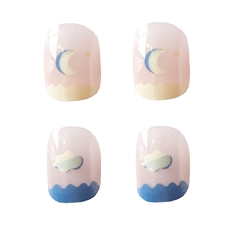 Cloud Bunny Moon Press-On Nails