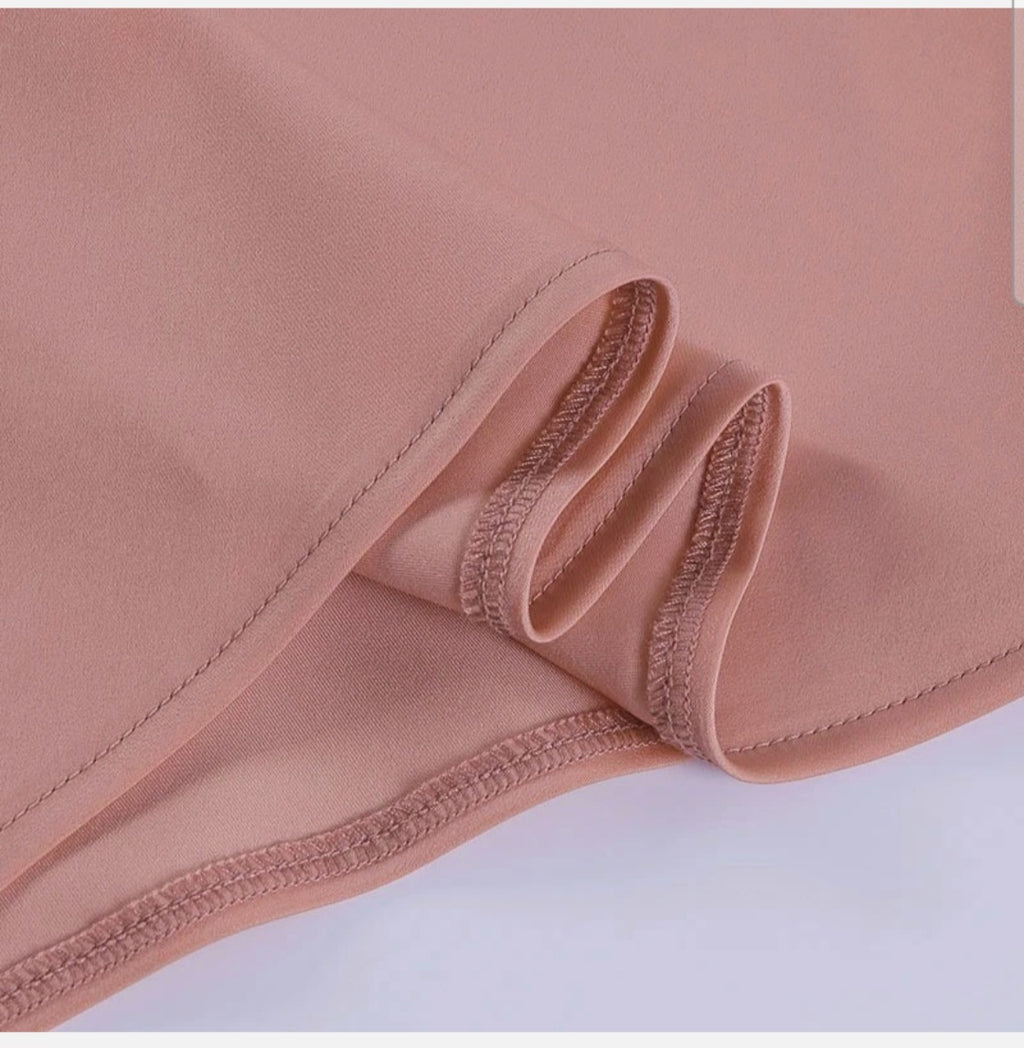 Silky Ruched Slip Dress with Tie Straps