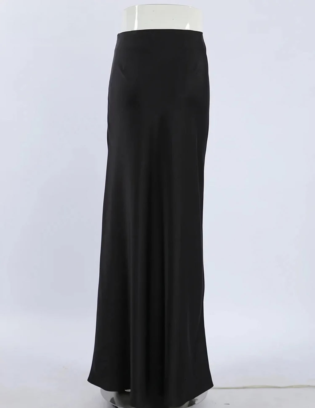 Casual Satin Ice Silk Skirt