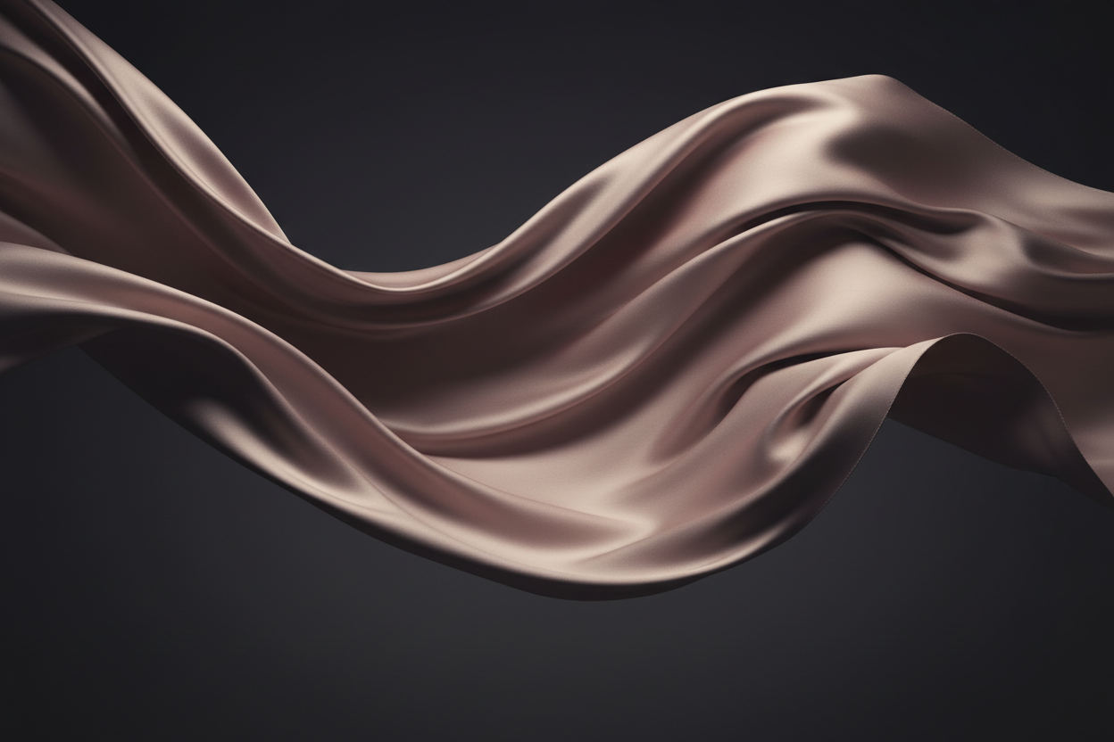 Silk Fabric Wave